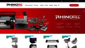 What Rhinotec.co.id website looked like in 2020 (3 years ago)