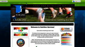 What Rowlandnutrition.org website looked like in 2020 (3 years ago)