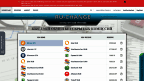 What Ru-change.cc website looked like in 2020 (3 years ago)