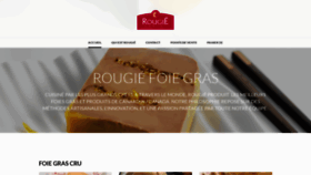 What Rougie.ca website looked like in 2020 (3 years ago)
