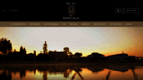 What Relais-margaux.fr website looked like in 2020 (3 years ago)