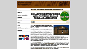 What Realwoodmachinery.co.uk website looked like in 2020 (3 years ago)