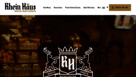 What Rheinhausdenver.com website looked like in 2020 (3 years ago)