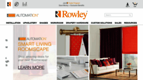 What Rowleycompany.com website looked like in 2020 (3 years ago)