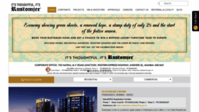 What Rustomjee.com website looked like in 2020 (3 years ago)