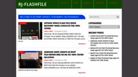 What Rjflashfile.com website looked like in 2020 (3 years ago)