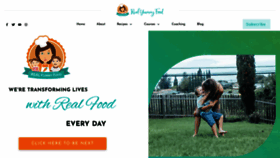 What Realyummyfood.com website looked like in 2020 (3 years ago)