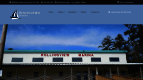 What Rollingviewmarina.com website looked like in 2020 (3 years ago)