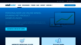 What Retailrocket.nl website looked like in 2020 (4 years ago)