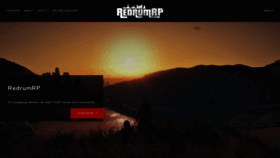 What Redrumrp.com website looked like in 2020 (3 years ago)