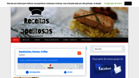 What Receitasapetitosas.com.br website looked like in 2020 (3 years ago)