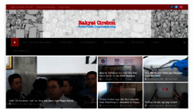 What Rakyatcirebon.id website looked like in 2020 (3 years ago)