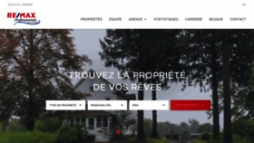 What Remax-professionnel.com website looked like in 2020 (3 years ago)