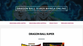 What Readdragonballsuper.online website looked like in 2020 (3 years ago)