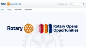 What Rotary.at website looked like in 2020 (3 years ago)