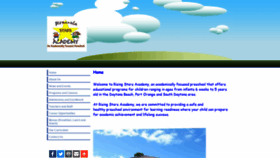 What Risingstarsacademy.us website looked like in 2020 (3 years ago)