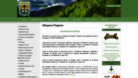 What Rodopi-bg.org website looked like in 2020 (3 years ago)