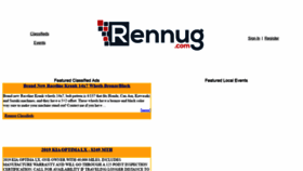 What Rennug.com website looked like in 2020 (3 years ago)
