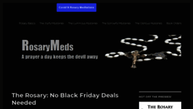 What Rosarymeds.com website looked like in 2020 (3 years ago)