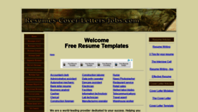 What Resumes-cover-letters-jobs.com website looked like in 2020 (3 years ago)