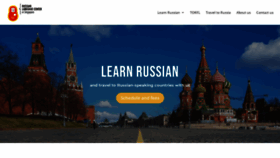 What Russian.sg website looked like in 2020 (3 years ago)