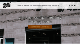 What Roasthousecoffee.com website looked like in 2020 (3 years ago)