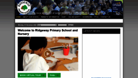 What Ridgewayprimaryschool.org.uk website looked like in 2020 (3 years ago)