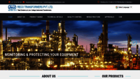 What Reco-transformers.com website looked like in 2020 (5 years ago)