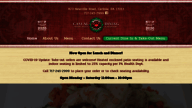 What Rustictavern.com website looked like in 2020 (3 years ago)
