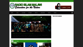 What Radioislam.org.mw website looked like in 2020 (3 years ago)