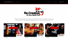 What Re-creation.com.au website looked like in 2020 (3 years ago)