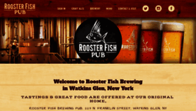 What Roosterfishbrewing.com website looked like in 2020 (3 years ago)