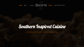 What Rizzosmemphis.com website looked like in 2020 (3 years ago)