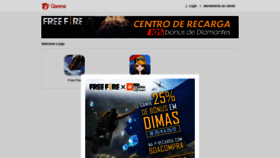 What Recargajogo.com.br website looked like in 2020 (3 years ago)