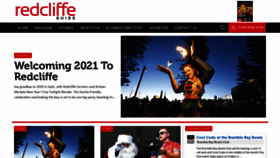 What Redcliffeguide.com.au website looked like in 2020 (3 years ago)