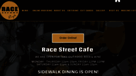 What Racestreetcafe.net website looked like in 2020 (3 years ago)