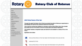 What Rotaryrotorua.org.nz website looked like in 2020 (3 years ago)
