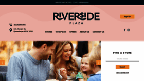 What Riversideplaza.com.au website looked like in 2020 (3 years ago)