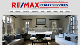 What Remaxrealtyservices.ca website looked like in 2020 (3 years ago)