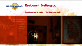 What Restaurant-breitengrad-hamburg.de website looked like in 2020 (3 years ago)