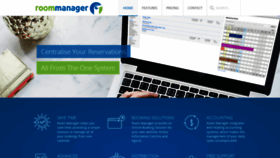 What Roommanager.com.au website looked like in 2020 (4 years ago)