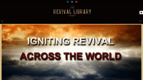 What Revival-library.org website looked like in 2020 (3 years ago)