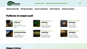 What Rybsoveti.ru website looked like in 2020 (3 years ago)