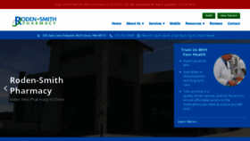 What Rodensmithpharmacy.com website looked like in 2020 (3 years ago)
