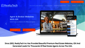 What Realtytech.com website looked like in 2020 (3 years ago)