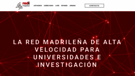 What Redimadrid.es website looked like in 2020 (3 years ago)