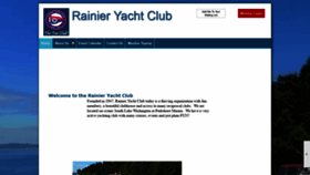 What Rainieryachtclub.com website looked like in 2020 (3 years ago)