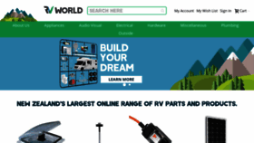 What Rvworldstore.co.nz website looked like in 2020 (4 years ago)