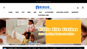 What Riolio.com website looked like in 2020 (3 years ago)