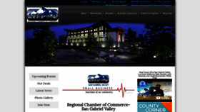 What Regionalchambersgv.com website looked like in 2020 (3 years ago)